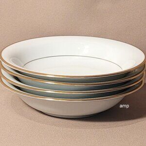 Noritake Guilford 5291 (Lot of 4) Soup Bowls (7 1/2") EXCELLENT!